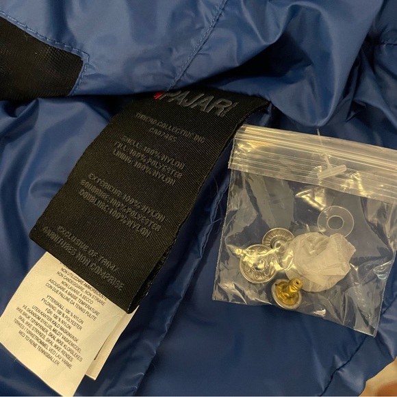 Pajar Sleeveless Puffer Vest Jacket Blue XL - Picture 8 of 10